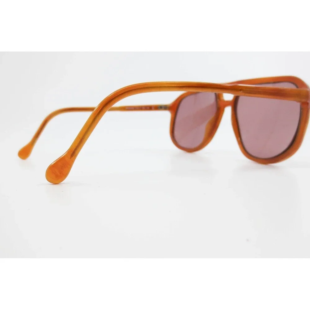 Avanti Jeremy Aviator Sunglasses Orange Marble Frame Italy 56 16 135 35169